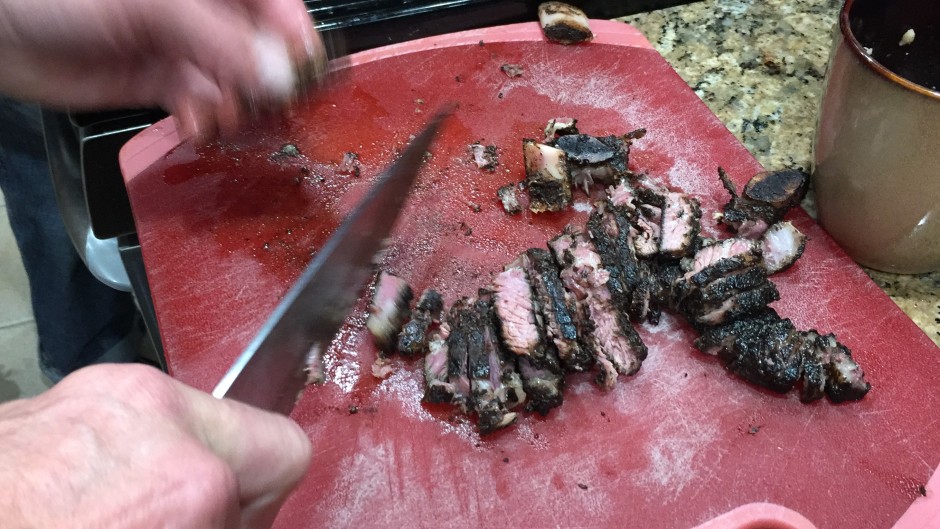 beef short ribs sliced