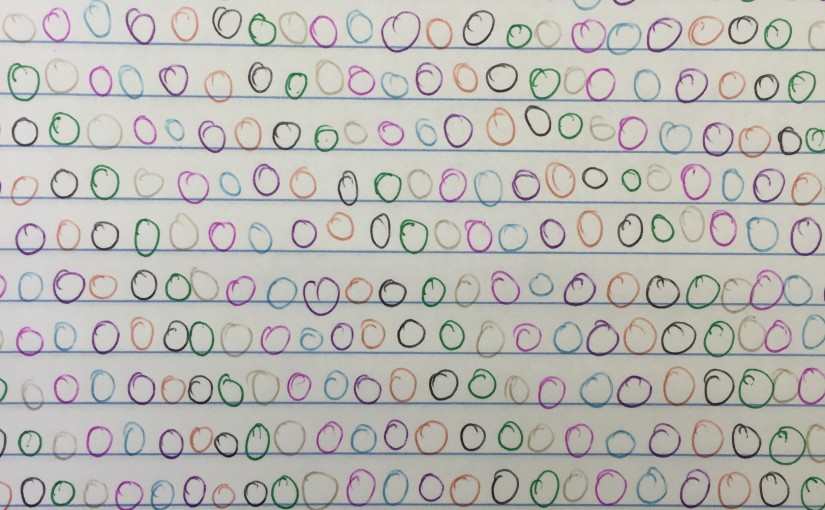 conference doodles - circles